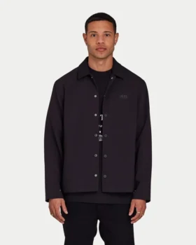 Men’s jackets | coach jacket – black