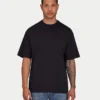 Mens blank oversized t-shirt – black Mens blank oversized t-shirt – black
