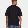 Mens blank oversized t-shirt – black Mens blank oversized t-shirt – black