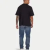 Mens blank oversized t-shirt – black Mens blank oversized t-shirt – black