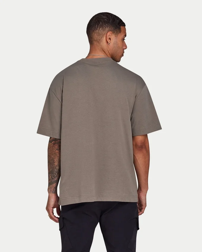 Mens blank oversized t-shirt – marsh grey Mens blank oversized t-shirt – marsh grey