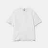 Mens blank oversized t-shirt – off white Mens blank oversized t-shirt – off white