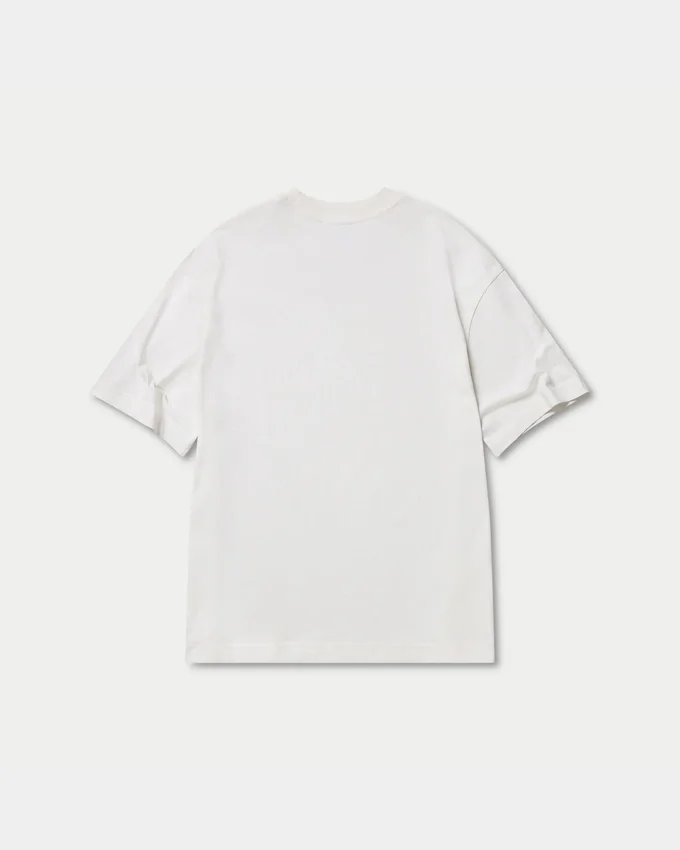 Mens blank oversized t-shirt – off white Mens blank oversized t-shirt – off white