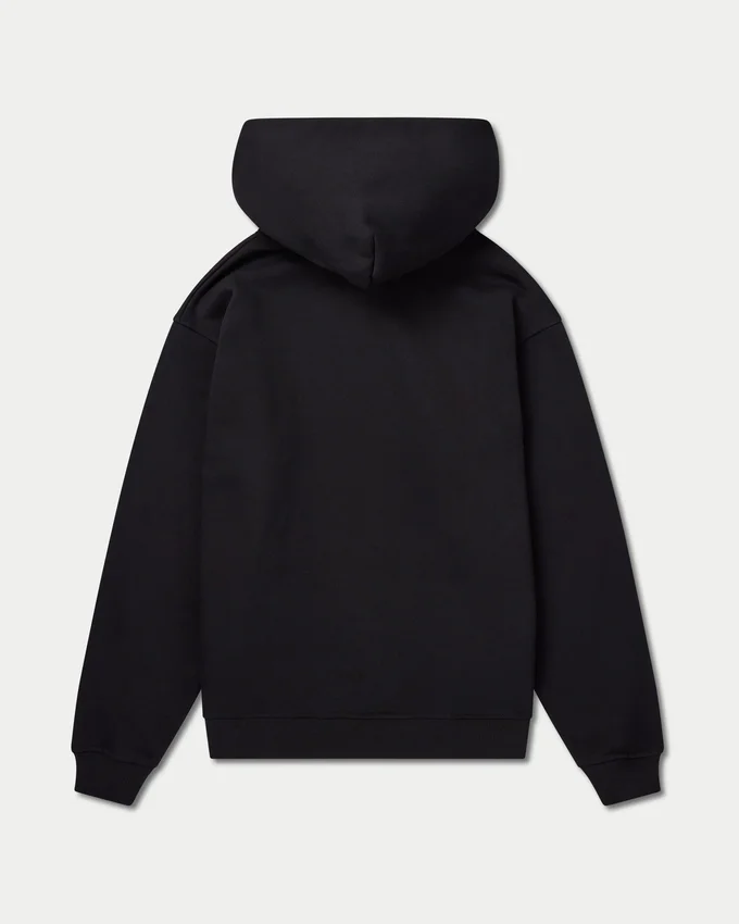 Mens collective oversized hoodie – black Mens collective oversized hoodie – black