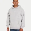Mens collective oversized hoodie – grey marl Mens collective oversized hoodie – grey marl