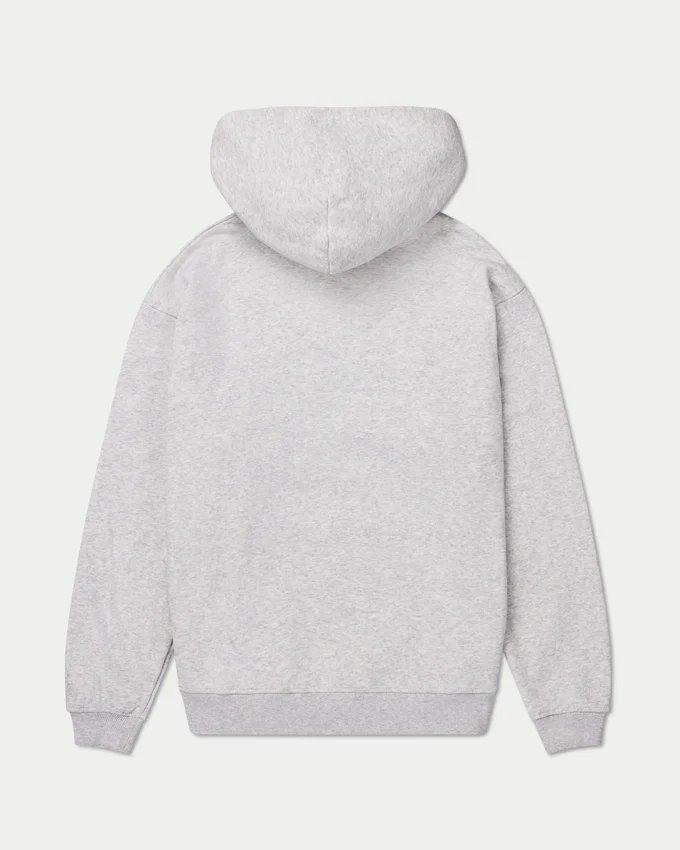 Mens collective oversized hoodie – grey marl Mens collective oversized hoodie – grey marl