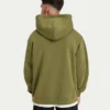 Mens collective oversized hoodie – olive green Mens collective oversized hoodie – olive green