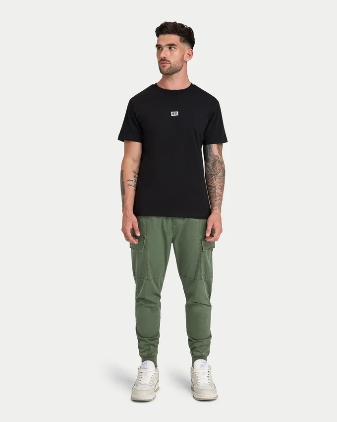 Mens collective regular fit t-shirt – black Mens collective regular fit t-shirt – black