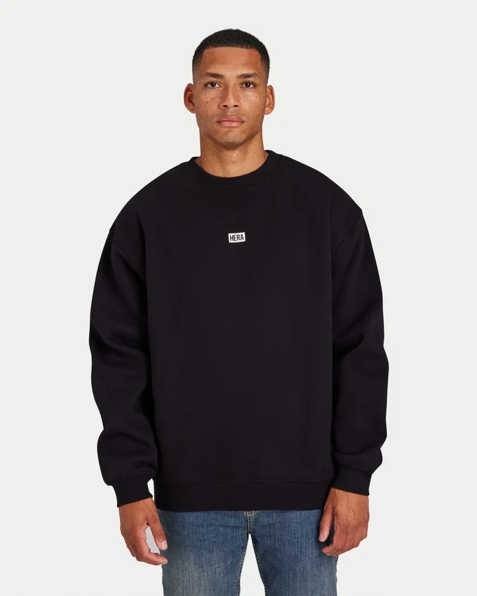 Mens collective sweatshirt – black Mens collective sweatshirt – black