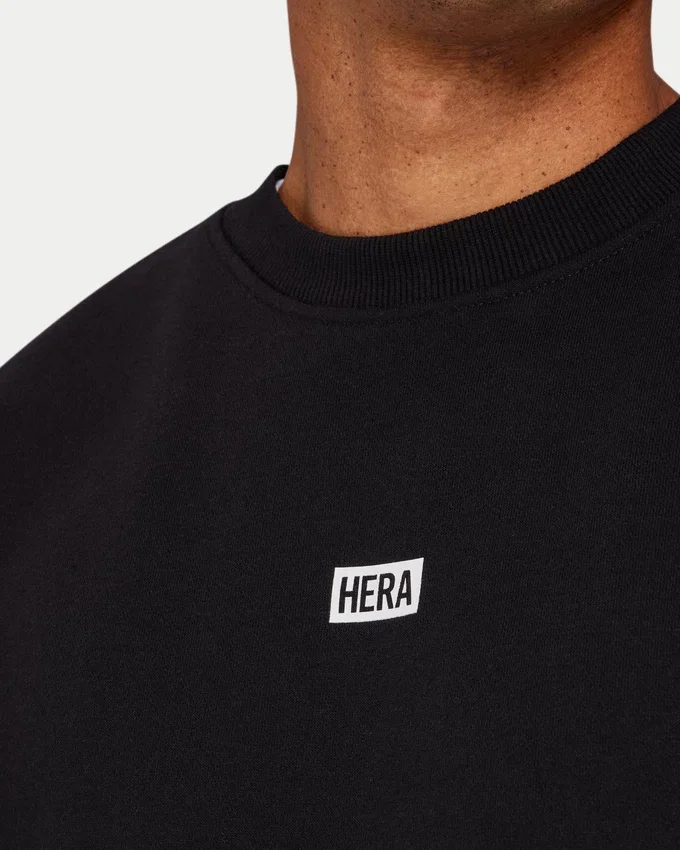 Mens collective sweatshirt – black Mens collective sweatshirt – black