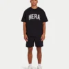 Mens collective sweatshort – black Mens collective sweatshort – black