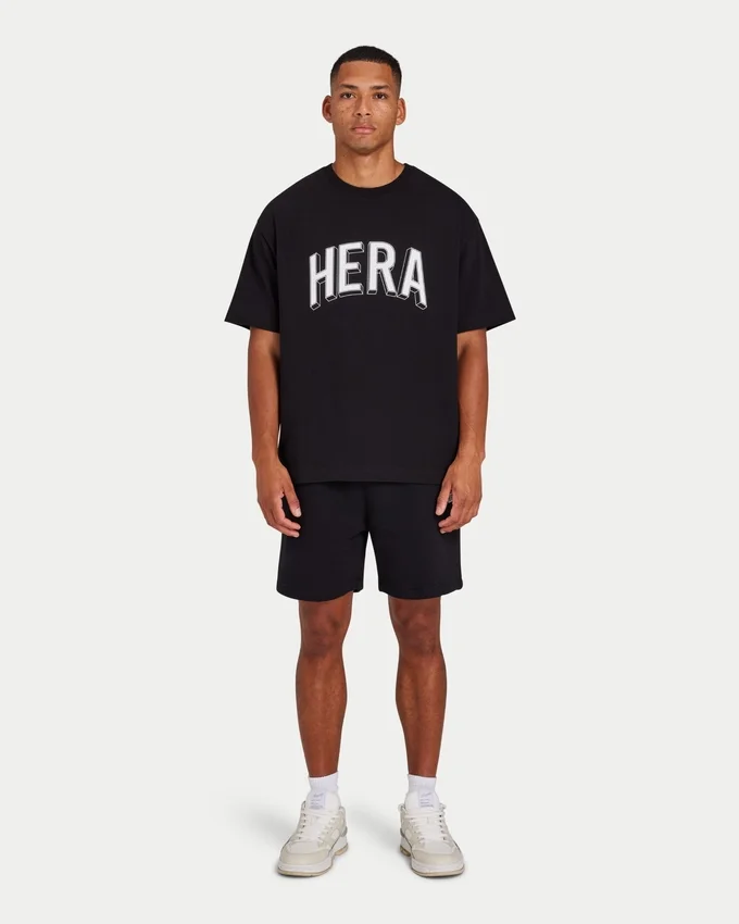 Mens collective sweatshort – black Mens collective sweatshort – black