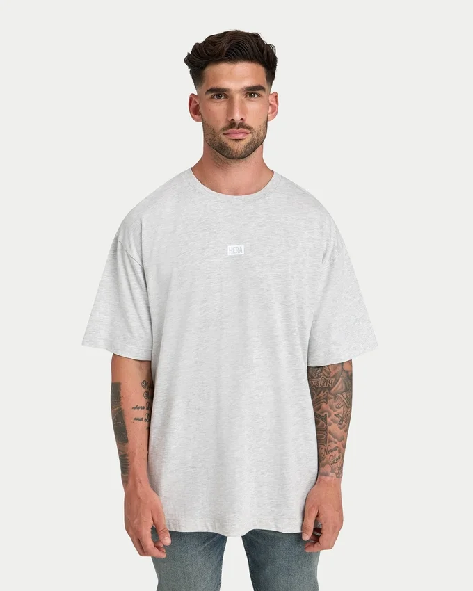 Mens collective t-shirt – grey marl Mens collective t-shirt – grey marl