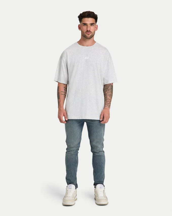 Mens collective t-shirt – grey marl Mens collective t-shirt – grey marl