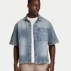 Mens denim shirt