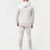 Mens focus slim fit hoodie – grey marl Mens focus slim fit hoodie – grey marl