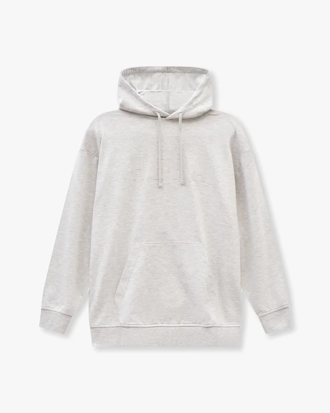 Mens focus slim fit hoodie – grey marl Mens focus slim fit hoodie – grey marl