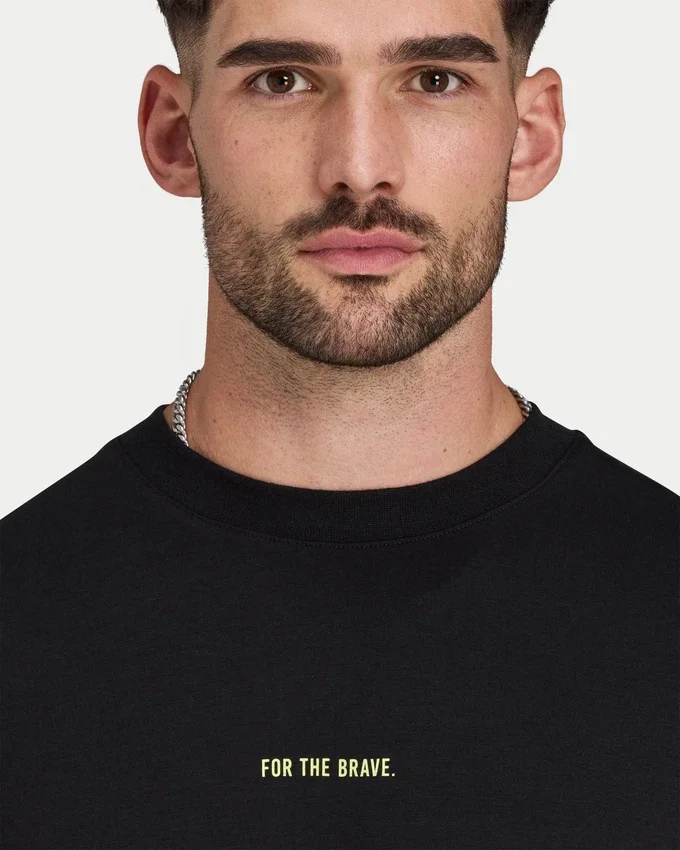 Mens for the brave oversized t-shirt Mens for the brave oversized t-shirt
