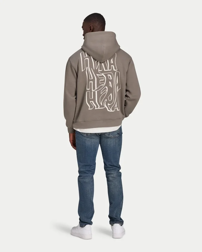 Mens graffiti oversized hoodie Mens graffiti oversized hoodie