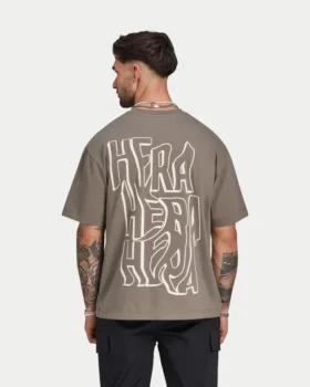 Mens graffiti oversized t-shirt