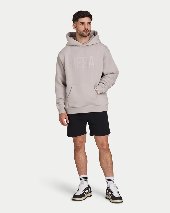 Mens label oversized hoodie Mens label oversized hoodie