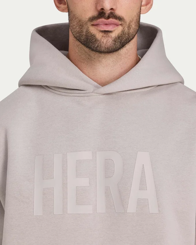 Mens label oversized hoodie Mens label oversized hoodie