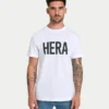 Mens label regular fit t-shirt – white Mens label regular fit t-shirt – white