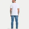 Mens label regular fit t-shirt – white Mens label regular fit t-shirt – white