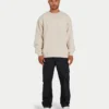 Mens label sweatshirt – oatmeal