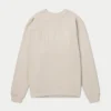 Mens label sweatshirt – oatmeal