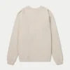 Mens label sweatshirt – oatmeal
