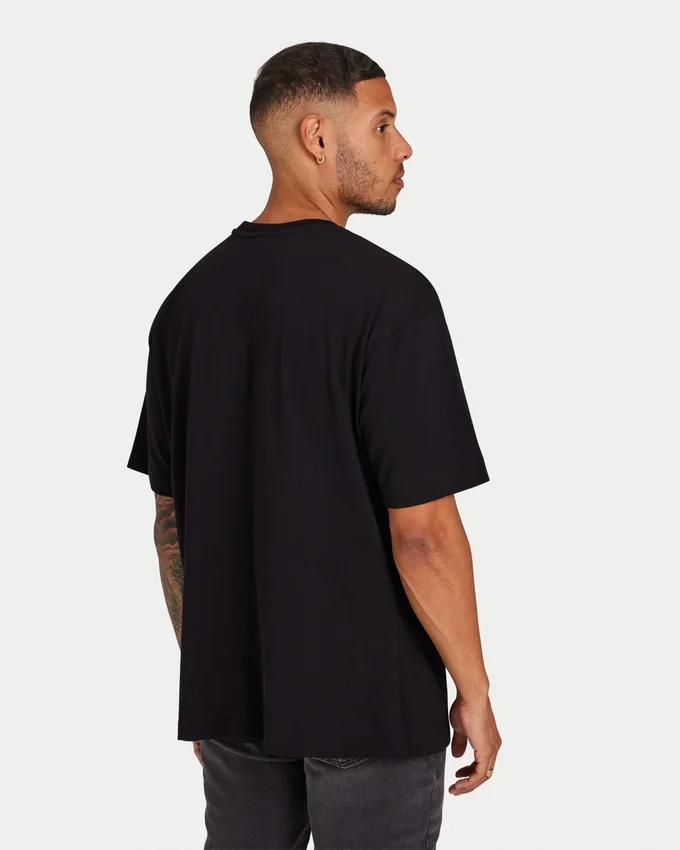 Mens label t-shirt – black Mens label t-shirt – black