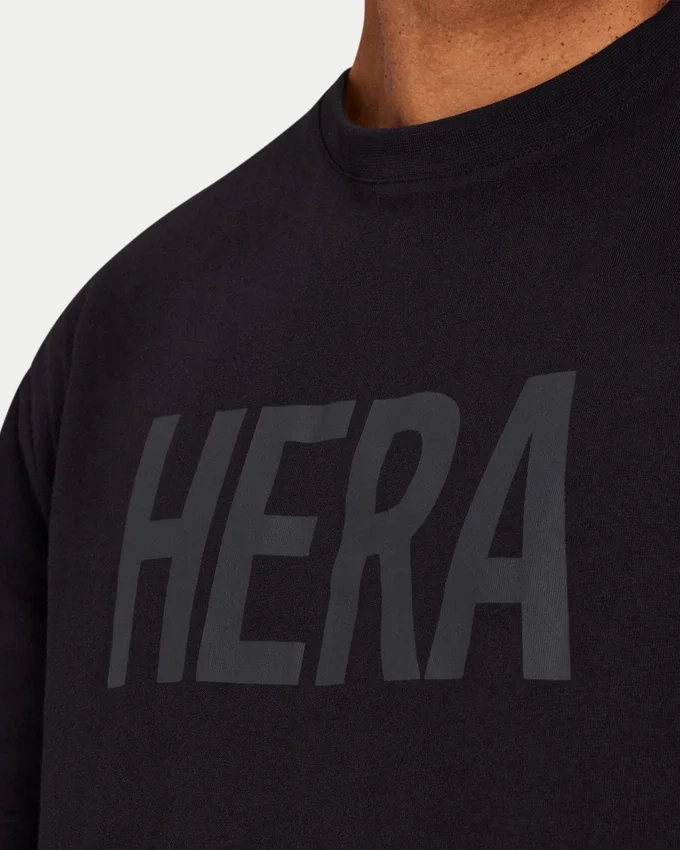 Mens label t-shirt – black Mens label t-shirt – black