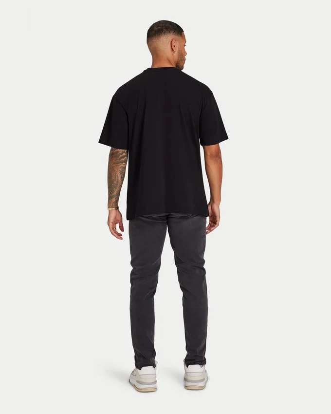 Mens label t-shirt – black Mens label t-shirt – black