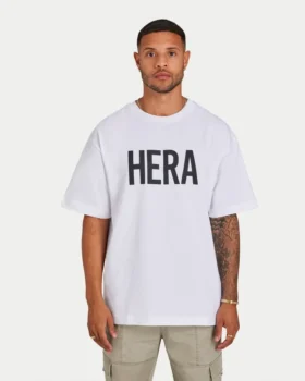 Mens label t-shirt – white Mens label t-shirt – white