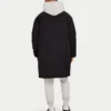 Mens layer parka jacket – black Mens layer parka jacket – black