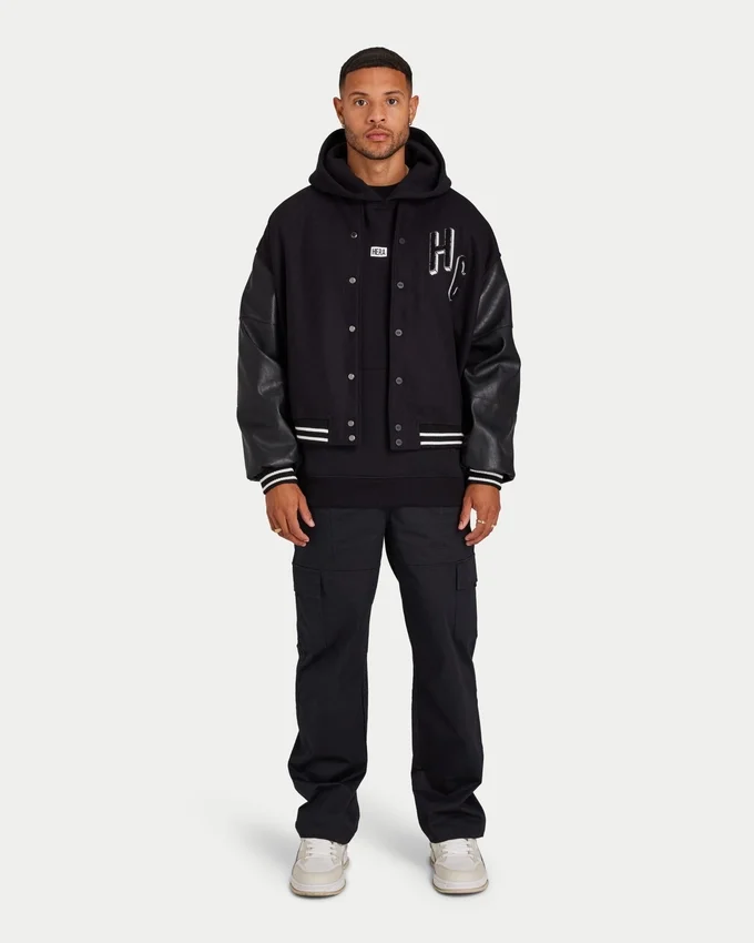 Mens limited-edition varsity bomber jacket Mens limited-edition varsity bomber jacket