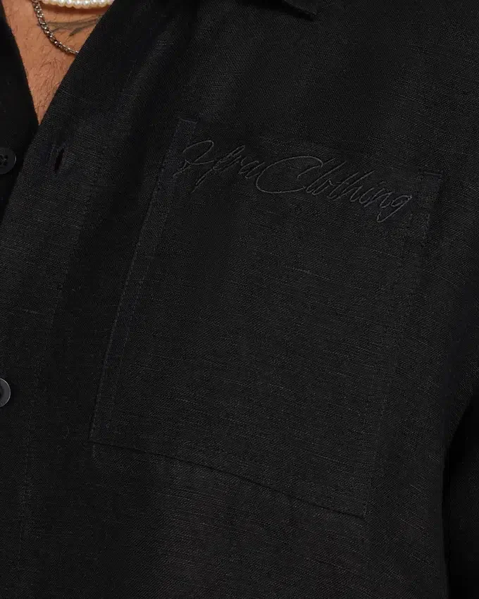 Mens linen short sleeve shirt Mens linen short sleeve shirt