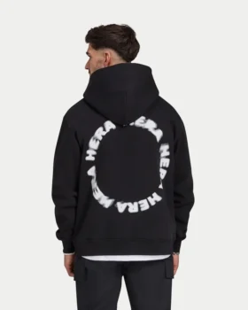 Mens motion oversized hoodie