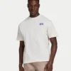 Mens oversized staple t-shirt – off white Mens oversized staple t-shirt – off white