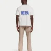 Mens oversized staple t-shirt – off white Mens oversized staple t-shirt – off white