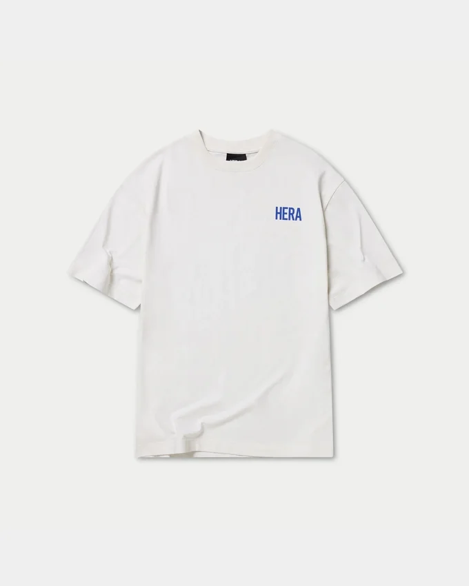 Mens oversized staple t-shirt – off white Mens oversized staple t-shirt – off white