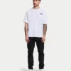 Mens oversized staple t-shirt – white Mens oversized staple t-shirt – white