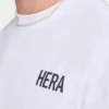 Mens oversized staple t-shirt – white Mens oversized staple t-shirt – white