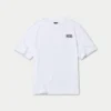 Mens oversized staple t-shirt – white Mens oversized staple t-shirt – white