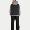 Mens quilted utility gilet – black Mens quilted utility gilet – black