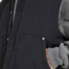 Mens quilted utility gilet – black Mens quilted utility gilet – black