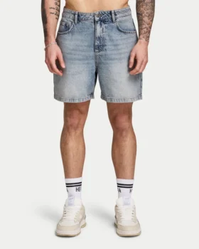 Mens relaxed denim short