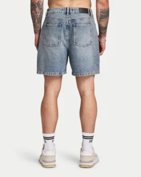 Mens relaxed denim short