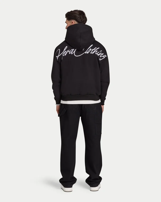 Mens script heavyweight hoodie Mens script heavyweight hoodie
